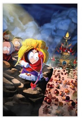 Anime South Park Poster Stick Of Truth Kenny Poster Leinwand Poster Schlafzimmer Dekor Sport Landschaft Büro Zimmer Dekor Geschenk ungerahmt 60 x 90 cm