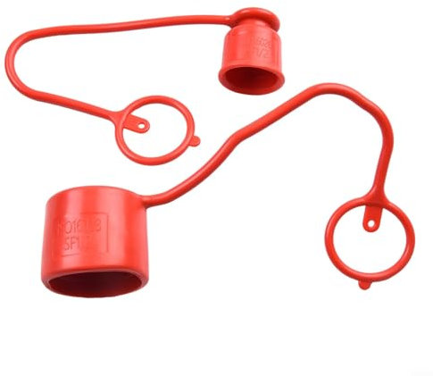 Bouchon de protection anti-poussière pour raccord rapide hydraulique, convient pour diverses applications (FF-04(1/2))
