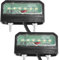 ETUKER 2x Kennzeichenbeleuchtung LED Kaltes Weiß 12v 24v Anhänger Prüfzeichen Nummernschildbeleuchtung led Wasserdicht ECE für LKW PKW