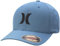 Hurley Herren Caps - One & Only Flexfit Textures Cap - Fitted Hüte für Herren, S-XL, Baldrianblau, L/XL