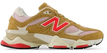 New Balance 9060 Baskets pour femme, Beige/rose., 43.5 EU