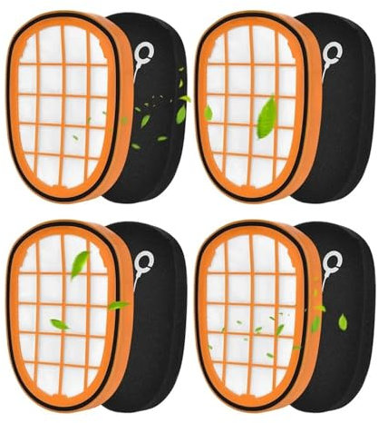 ZVVOEDMR Filtros De Repuesto Compatibles con Philips, SpeedPro Y MAX Aqua For Aspiradora De Mano FC6812, FC6813, FC6822 Y FC5005/01.