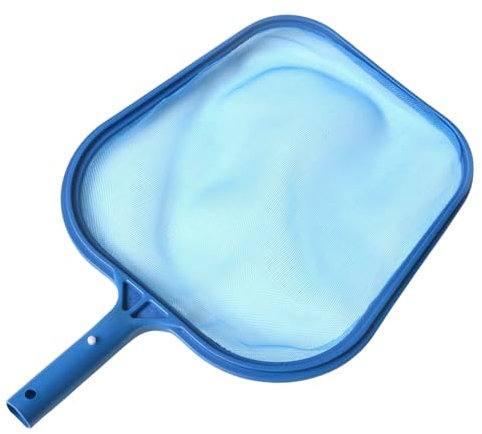 Swimming Pool Skimmer Net, Swimming Pool Cleaner Supplies/Professional Heavy Duty Pool Leaf Rake Fine Mesh Frame Net/Cleaning Leaf Skimmer Netting for Garden Pond Hot Tub Net