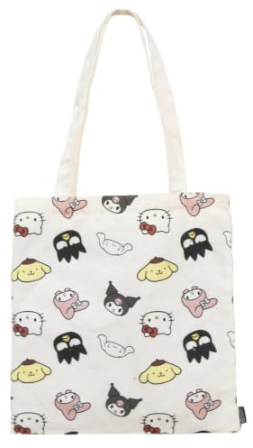 CERDÁ Bolsa Shopping Hello Kitty - Praktische Tragetasche in White