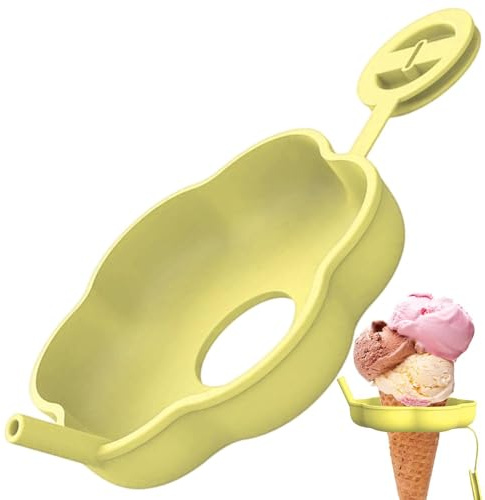 Supports de crème glacée pour – Manchons réutilisables et sûrs | Porte-sucettes glacées avec paille, pour les journées chaudes, les desserts d'été, les yaourts, les voyages, la maison
