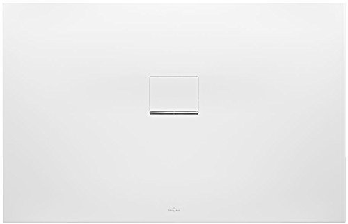 VILLEROY ET BOCH Receveur antidérapant 120 x 80 Squaro Infinity quaryl rectangle edelweiss