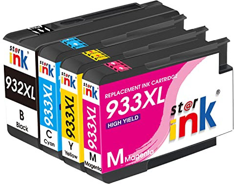 932XL 933XL Multipack Druckerpatronen Kompatibel für HP 932 933 XL für HP Officejet 6700 Premium Patronen 7510 7612 7110 7610 6100 6600 Tintenpatronen