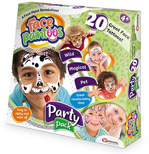Face Paintoos FP101 Party Pack Gesichtsfarbe, mehrfarbig