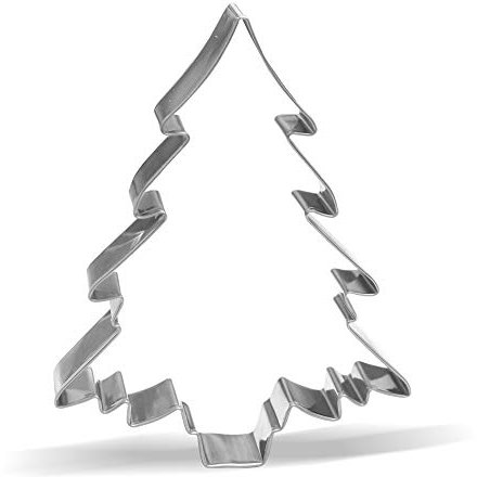 12 cm Christmas Tree Cookie Cutter – Stainless Steel