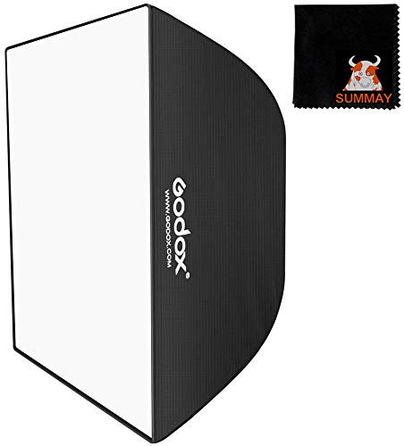 GODOX Faltbares Softbox 60x90cm Rechteckige Softbox mit Bowens für Portrait Studio Blitz Speedlite Softbox (SB-BW60X90)