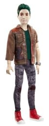 Disney Zombies 2, Zed Necrodopolis Zombie Doll (~12inch) Wearing Zombie Grunge Outfit and Accessories, 11 Bendable “Joints,” Great Gift for Ages 5+