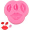 Zerodis Schokoladenform aus Silikon Dough Backformen,Silikonformen Lippen DIY Backformen Formen hausgemachte Cartoon Kuchenform Lippen Form Backwerkzeug für Party