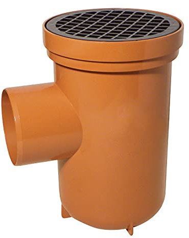 Bottle Gulley (Standard) 110mm Underground Drainage Pipe Fittings Bend Trap Gulley Socket Grid Coupler
