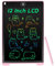 Coolzon LCD Schreibtafel, 13 Zoll Bunte Bildschirm Schreibtablett für Kinder Erwachsene, Löschbare LCD-Zeichenbrett Elektronische Schreibtafel Tragbar LCD Drawing Writing Tablet, Rosa