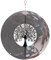 SPRING SONG Windspiel 3D-Edelstahl für drinnen und draußen, 25.4 cm, verspiegelt, Edelstahl, Baum des Lebens, Dekoration, Handwerk, Ornamente, kinetische Hofkunst, hängende Windspieler, Geschenke