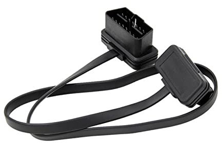 WANGCL Adaptador de diagnóstico de cable de extensión OBD2 macho a hembra de 16 pines para automóvil (60 cm)