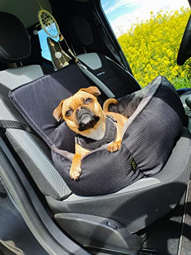 Lebon Siggi - Reisebett - Autobett - Hundebett mit Befestigung - Made IN EU