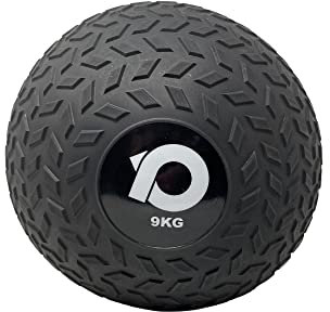 RPM Power Slam Ball en PVC – Pour la musculation, l'entraînement pliométrique, l'entraînement croisé, l'entraînement HIIT, les exercices de base (9 kg)