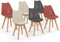 IDMarket Lot de 3 Tables Basses gigognes Alaska Rondes 35-40-45 Effet marbre et Bois Noir Pied métal