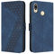 OKZone Coque pour Huawei P20 Lite/Nova 3e, Etui Protection Housse Premium en Cuir PU Portefeuille Étui Téléphone [Fermoir Magnétique] [Fentes pour Cartes] Flip Case pour Huawei P20 Lite/Nova 3e（Bleu