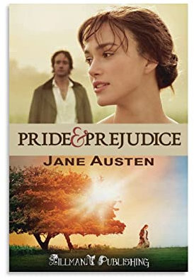 QINGJIE Filmposter mit Stolz und Vorurteil, 30 x 45 cm