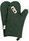 LAFFAIR Green Oven Mitts - Premium Non-Slip Heat Resistant Oven Gloves - Stylish & Versatile Kitchen Oven Mitts