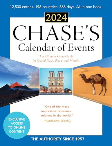Chase's Calendar of Events 2024: The Ultimate Go-to Guide for Special Days, Weeks and Months (English Edition)