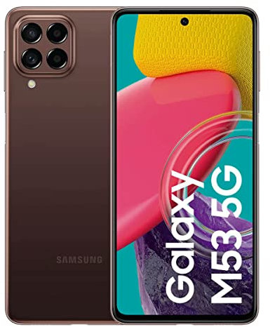 Samsung Galaxy M53 M536 5G Dual Sim 6/128GB, brown (Ricondizionato)