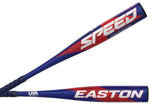 Easton Speed Comp Baseballschläger, USA, -13, 6,1 cm Schaft, 71,1 cm, Marineblau/Rot