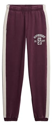 Superdry Damen Athletic Essentials Vintage-Jogginghosen mit Seitenstreifen