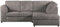 Jumbo Cord High Back Cushions Corner Sofa Suite Set 3 + 2 Seater Grey UK (STONE MINK JUMBO CORD, RIGHT HAND CORNER SOFA)
