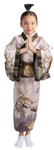 Dress Up America Kimono Japonais Pour Filles – Ensemble De Costumes De Robe Kimono Traditionnel Pour Enfants