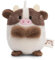 NICI Vache Moona de 5cm Beige-Doudou, Mignonne Peluche à câliner, pour Jouer, pour Enfants et Adultes, Une Excellente idée de Cadeau, 61256