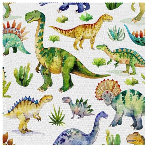 Platzset, Feiertags-Platzsets, Stoff-Platzsets, schöner Dinosaurier, Platzdeckchen, 4er-Set