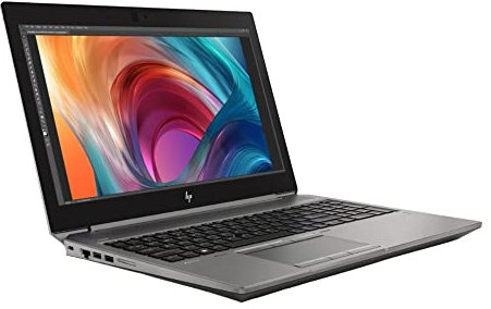 HP ZBook 15 G6 15,6 Zoll 1920x1080 Full HD Intel Core i7 9850H 512GB SSD Festplatte 32GB Speicher Windows 11 Pro Nvidia Quadro T1000 Notebook Laptop (Generalüberholt)