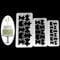 3pcs Plastic Jigsaw Cake Mold Chocolate Cookie Cutter Fondant Decorating Tool