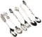 Yiokii Middle East Hot Gift Crafts Retro Court Carving Collection Coffee 6 Set Jam Cream Dessert Ice