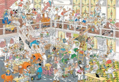 Jan van Haasteren - Die Renovierung - 3000 Teile Puzzle