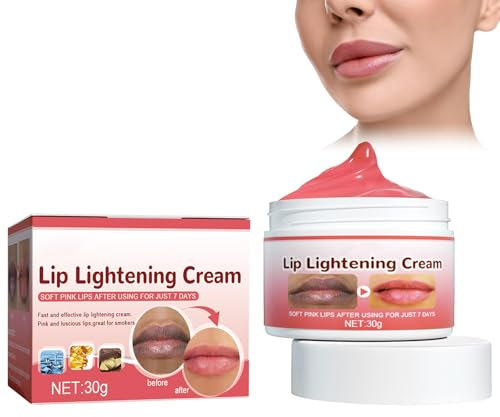 Lip-Balm, Lippenbalsam, Lippenaufhellung für dunkle Lippen, Lippen-Booster & Lippenpflege für vollere Lippen, Feuchtigkeitsspenstigem Balsam mit Feuchtigkeit versorgt