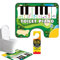 Ghjkldha Toilet Piano Mat, Interactive Piano, Sounding Carpet, 23.62x18.9 Inches, Electronic Keyboard Putty Floor, Anti Slip Rug with Sound Bathroom, Use for Bathroom Décor