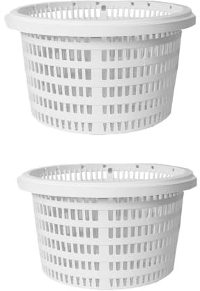 ZHUMCCY 2 Piezas Cesta De Filtro De Skimmer, Cesto Skimmer Standar, 19cm Canasta Filtro Piscina Repuesto para Eliminar Hojas, Hierba, Cabello, Escoria