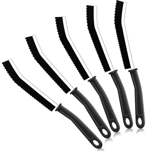 YXBWM Crevice Cleaning Brush,Bathroom Tile Groove Gap Cleaning Brush, Household Kitchen Groove Gap Window Door Track Tile Gap Cleaning. (5Pcs)