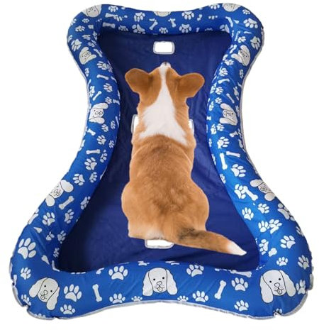 XIAOXIAOYU Colchoneta Flotante para Perros Piscina | Juguete Acuático para Piscina,Colchoneta Flotante para Baño Piscina Lago Río Jardín Exterior