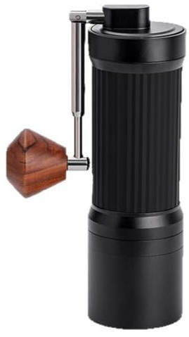 MOLERRI Folding Hand-Cranked Coffee Grinder 7 Star Grinder Manual for Espresso, French, Pour over A