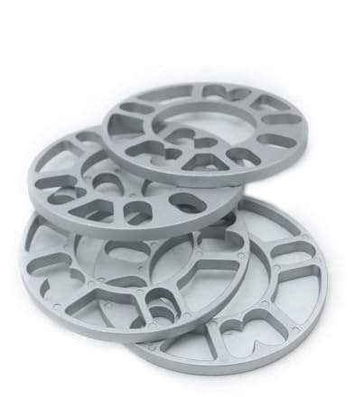 Spurverbreiterungen 4er-Pack Universal-Rad-Distanzscheibenplatte für Autos 3mm 5mm 8mm 10mm Fit 4x100 4x114.3 5x100 5x108 5x114. 5x120 Spurplatten Distanzscheibe(Thk 5mm 4 pc)