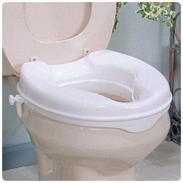 Homecraft Savanah Raised Toilet Seat Replacement Brackets, Pack of 2 Brackets, Fit 2 and 4 Portable Raised Toilet Seats with or without Lids