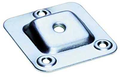 The Bed Slats Company M6 Furniture Fixing Plates Angle Design Ideal For Furniture Feet or Table Legs