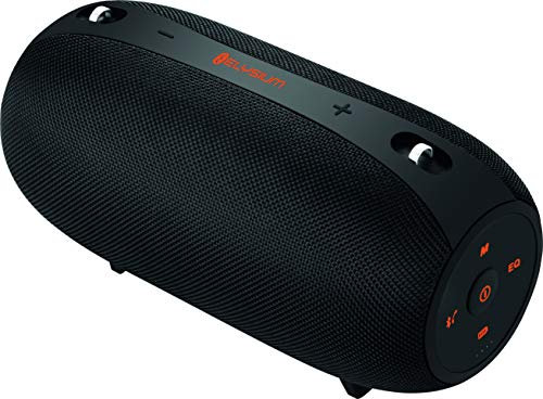 ECG BTS X1 Black Bluetooth-Lautsprecher – USB; Micro SD-Karte; FM Radio; Energienbank; MP3, WMA, APE, FLAC; Abspielzeit: 12 Stunden; Handsfree; Wasserbeständig; AUX-Eingang Schwarz