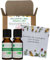 Mon Petit Kit Bain Relaxant avec 2 Huiles Essentielles Bio - l'Idéal pour se Détendre Après une Journée Stressante - Marjolaine à Coquilles Bio et Mandarine Verte Bio - HEBBD - 2x10 ml - VOSHUILES