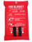 Toneeko Couverture Anti-feu en Fibre de Verre pour la Survie, Protection Ignifuge et Isolation Thermique, conçue pour la Cuisine, cheminée, Barbecue, Voiture, Camping(1.2x1.2m)